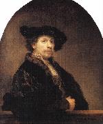 REMBRANDT Harmenszoon van Rijn Self-Portrait  stwt oil on canvas